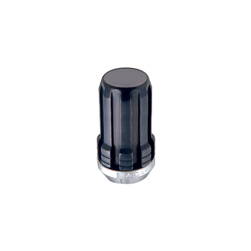 Load image into Gallery viewer, McGard SplineDrive Lug Nut (Cone Seat) 1/2-20 / 1.60in. Length (4-Pack) - Black (Req. Tool)
