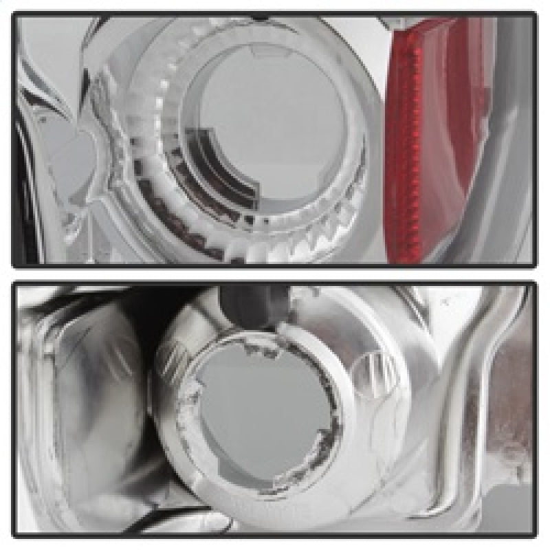 Load image into Gallery viewer, Spyder Ford F150 87-96/Ford Bronco 88-96 Euro Style Tail Lights Chrome ALT-YD-FF15089-C
