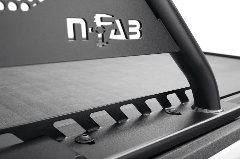 Load image into Gallery viewer, N-Fab ARC Sports Bar 20-22 Jeep Gladiator - Textured Black(Roll-N-Lock Cover Fitment Only)
