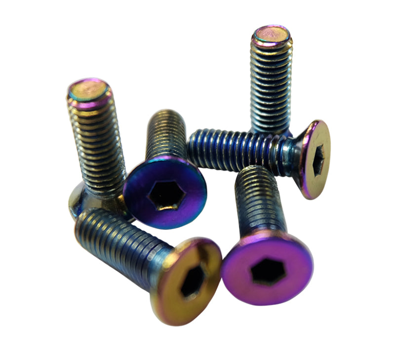 Load image into Gallery viewer, NRG Steering Wheel Screw Upgrade Kit (Conical) - Neochrome

