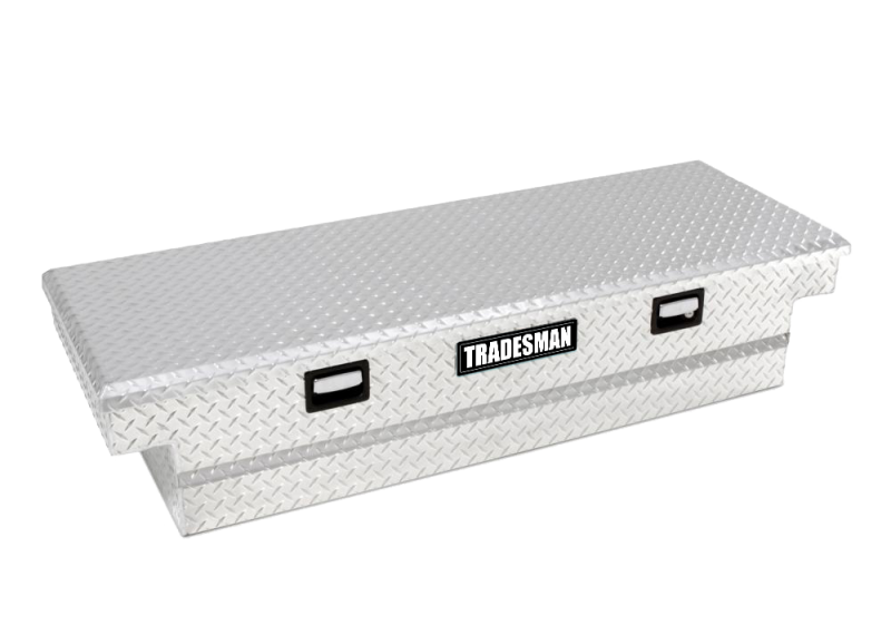 Load image into Gallery viewer, Tradesman Aluminum Single Lid Cross Bed Truck Tool Box (63in.) - Brite
