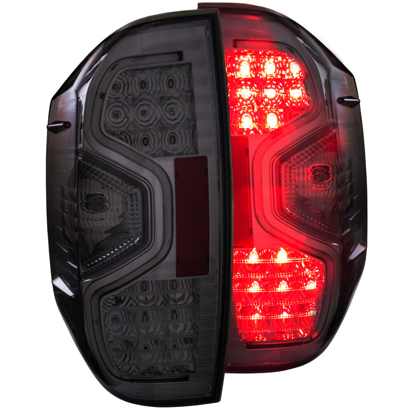 Load image into Gallery viewer, ANZO 2014-2015 Toyota Tundra LED Taillights Smoke
