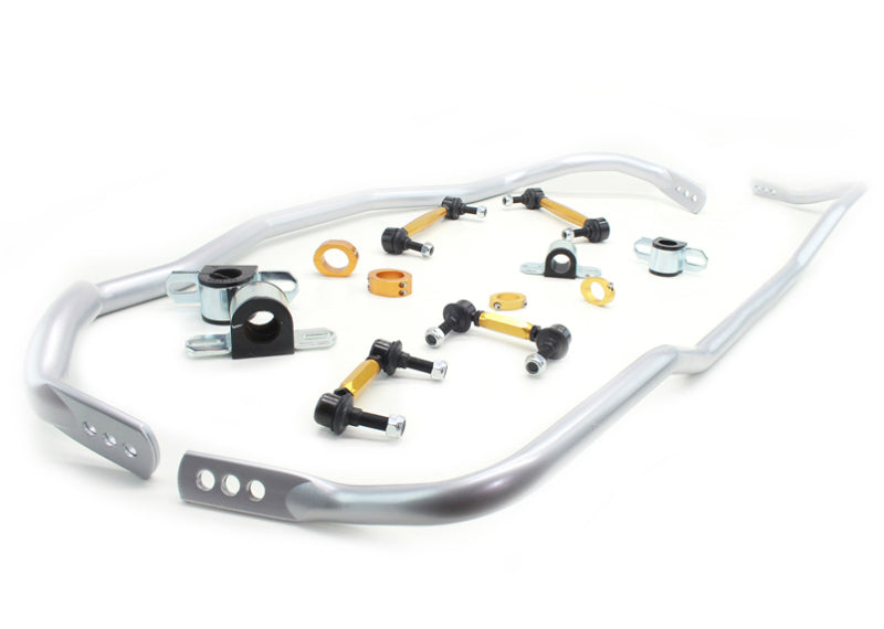 Load image into Gallery viewer, Whiteline 15-20 Ford Mustang GT/GT Premium/EcoBoost/EcoBoost Premium Front &amp; Rear Sway Bar Kit
