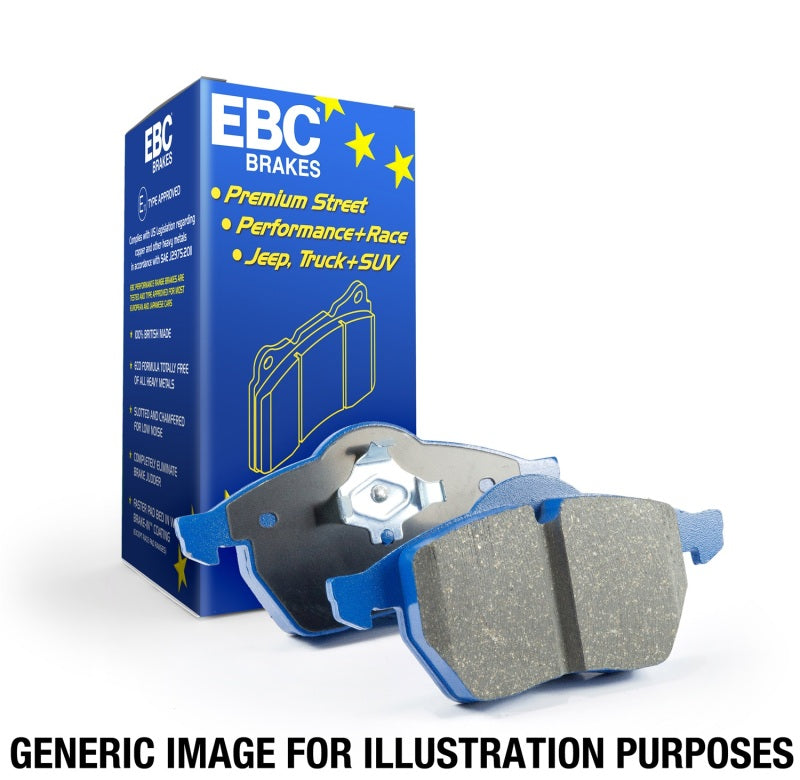 Load image into Gallery viewer, EBC 05-10 Chrysler 300C 5.7 Bluestuff Rear Brake Pads
