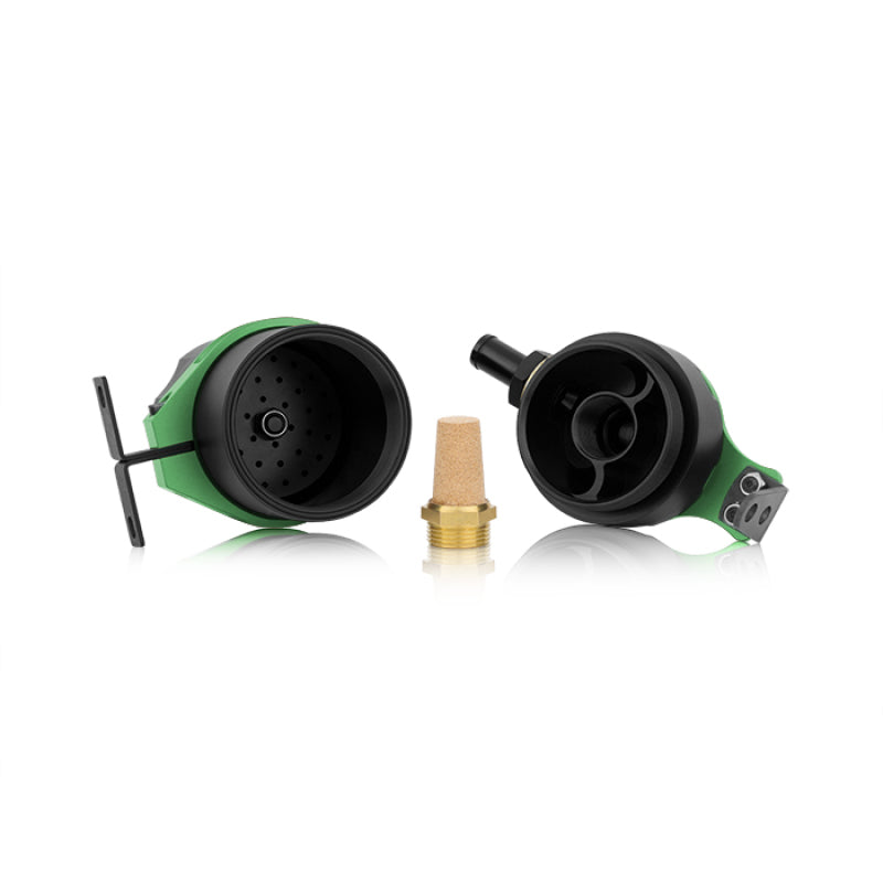 Load image into Gallery viewer, Mishimoto Universal Baffled Oil Catch Can - Green
