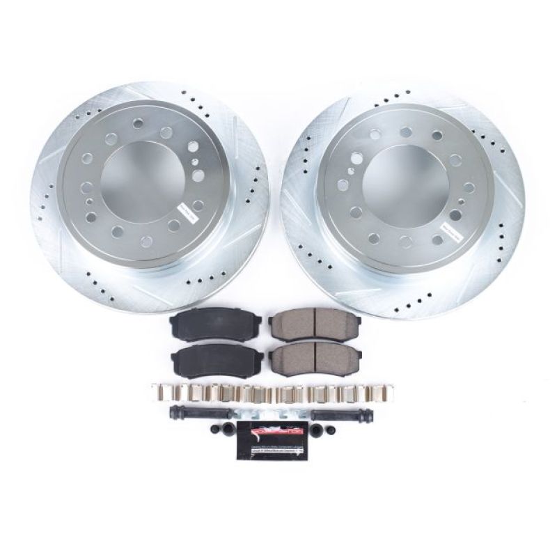 Load image into Gallery viewer, Power Stop 03-09 Lexus GX470 Rear Z23 Evolution Sport Brake Kit

