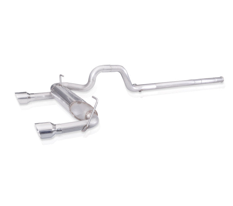 Load image into Gallery viewer, Stainless Works 2018+ Jeep Wrangler JL 304SS Factory Connect 2.5in Cat Back Exhaust System
