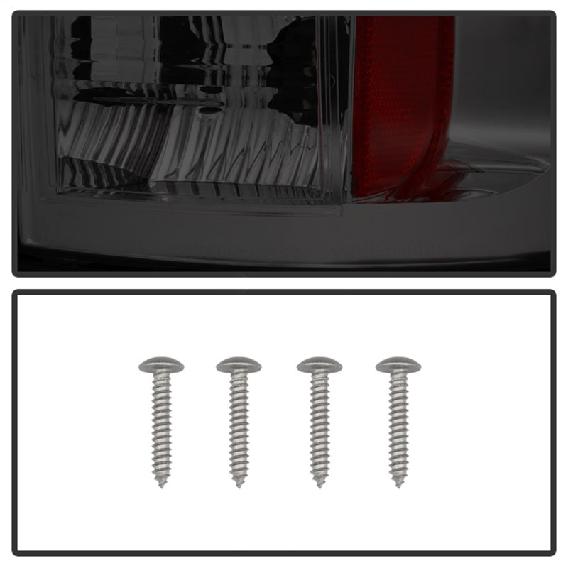 Load image into Gallery viewer, Spyder Dodge Ram 07-08 1500/Ram 07-09 2500/3500 LED Tail Lights Smoke ALT-YD-DRAM06-LED-SM
