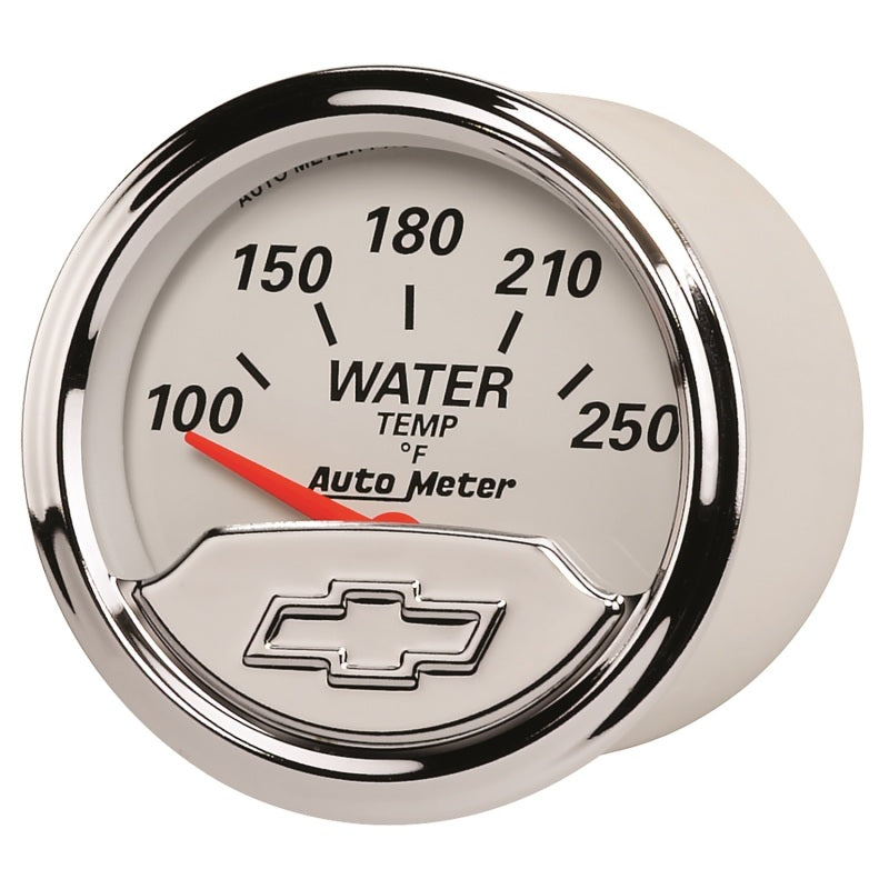 Load image into Gallery viewer, Autometer Chevy Vintage 2in 100-250 Deg F Short Sweep Electronic Water Temp Gauge
