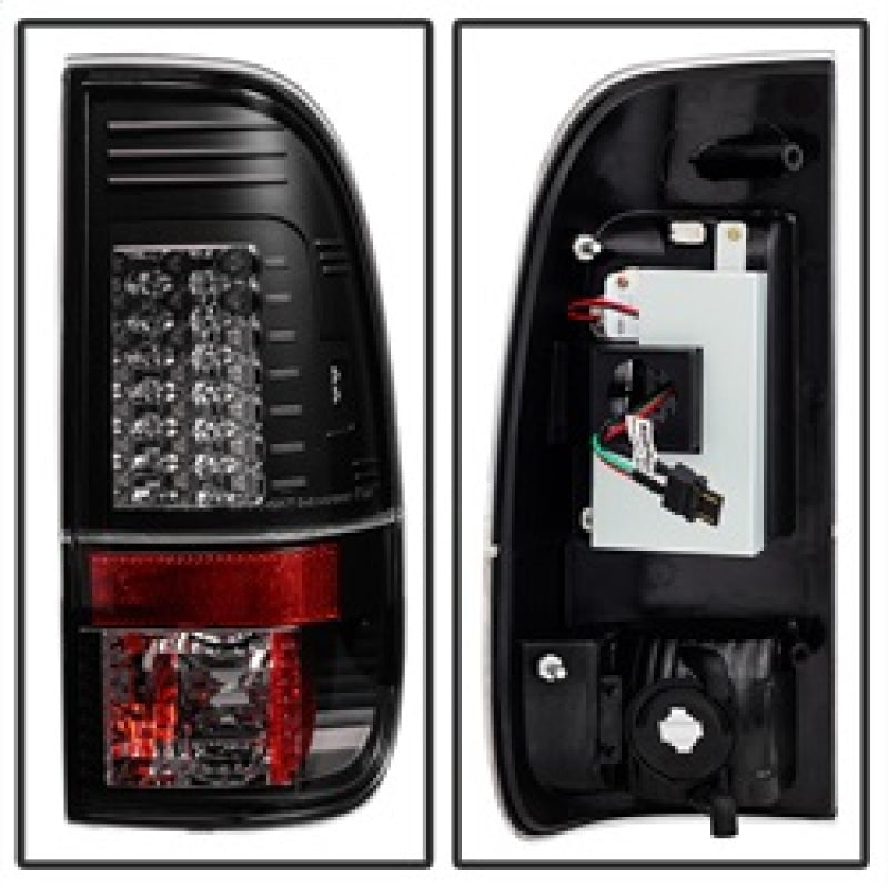Load image into Gallery viewer, Spyder Ford Super Duty 08-15 Version 2 LED Tail Lights Black ALT-YD-FS07-LED-G2-BK
