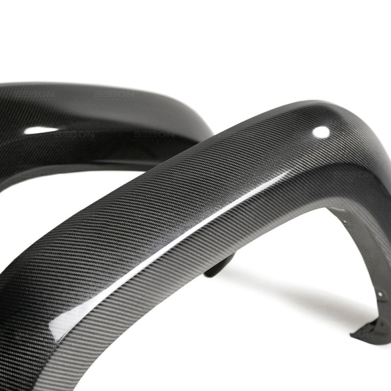 Load image into Gallery viewer, Seibon 16-20 Toyota Tacoma Carbon Fiber Front Fender Flares (Pair)
