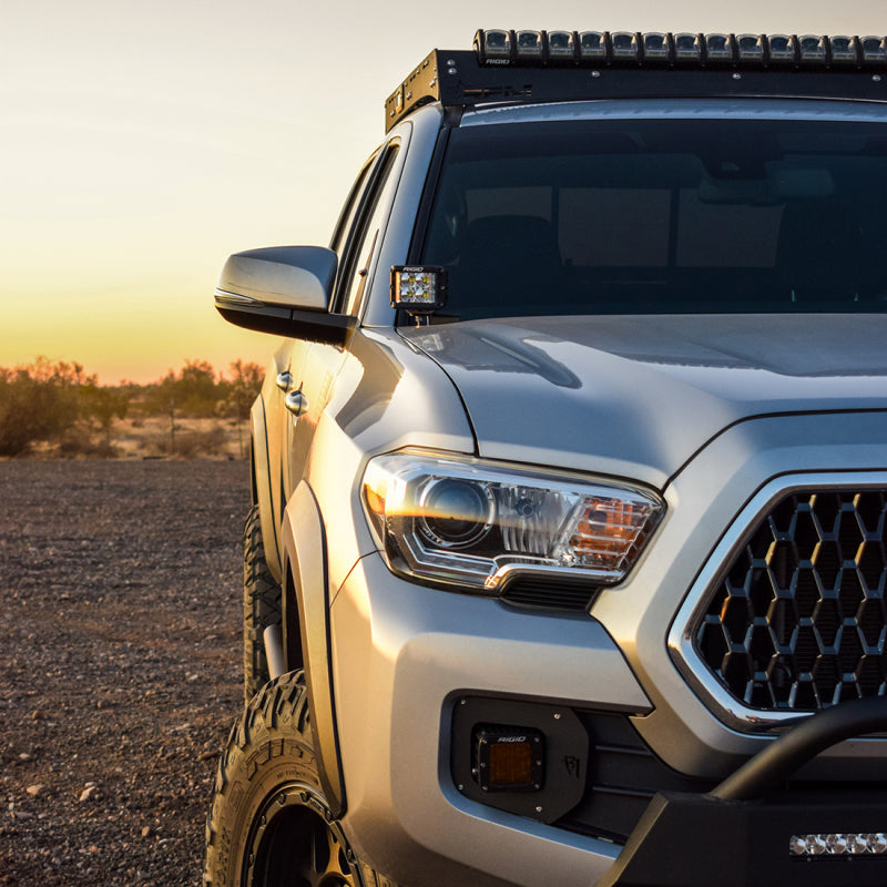 Load image into Gallery viewer, Rigid Industries 16-20 Toyota Tacoma A-Pillar Light Kit w/D-SS Flood

