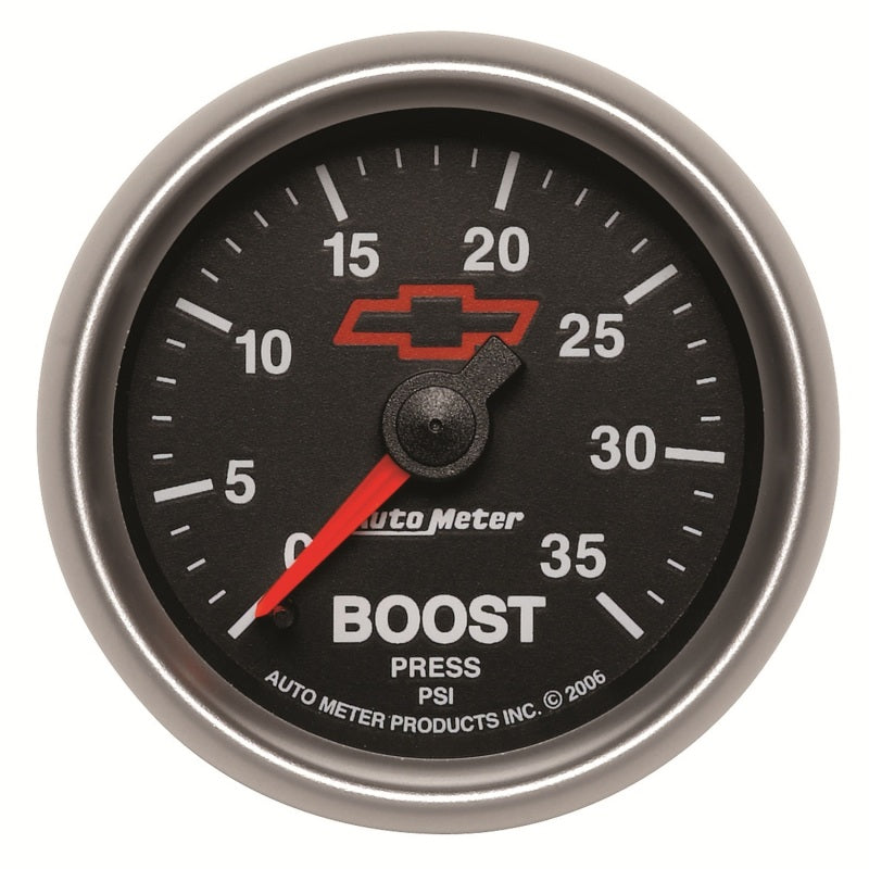 Load image into Gallery viewer, Autometer GM Mechanical 52mm 0-35 PSI Boost Gauge

