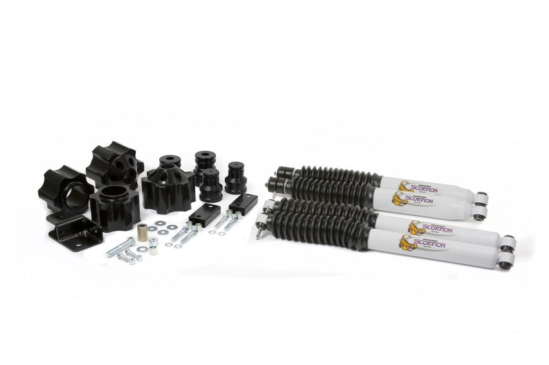 Load image into Gallery viewer, Daystar 2007-2018 Jeep Wrangler JK - 3in Suspension Lift Kit &amp; Scorpion Shocks
