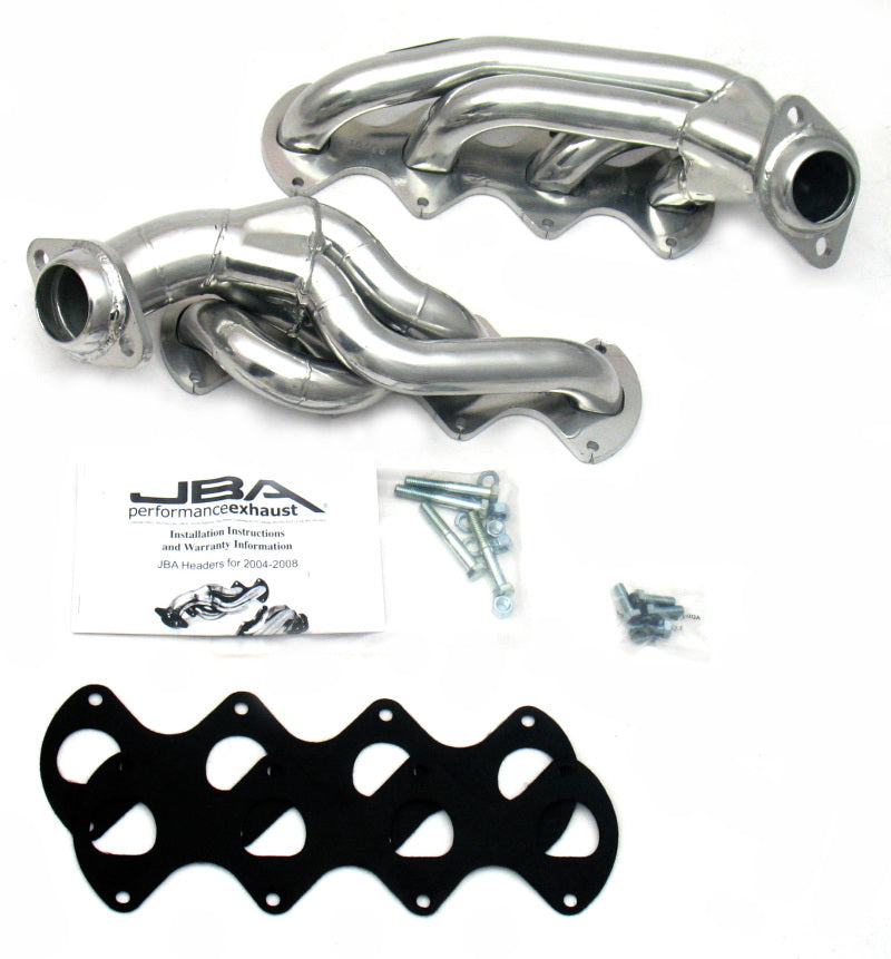 Load image into Gallery viewer, JBA 04-10 Ford F-150 5.4L 3V 1-5/8in Primary Raw 409SS Cat4Ward Header
