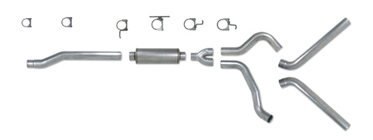 Diamond Eye KIT 4in Catback DUAL SS: 03-07 FORD 6.0L F250/F350