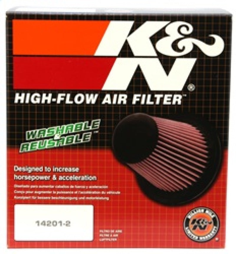 Load image into Gallery viewer, K&amp;N Universal Clamp-On Air Filter 6in FLG / 7-1/2in B / 5-7/8in T / 6in H
