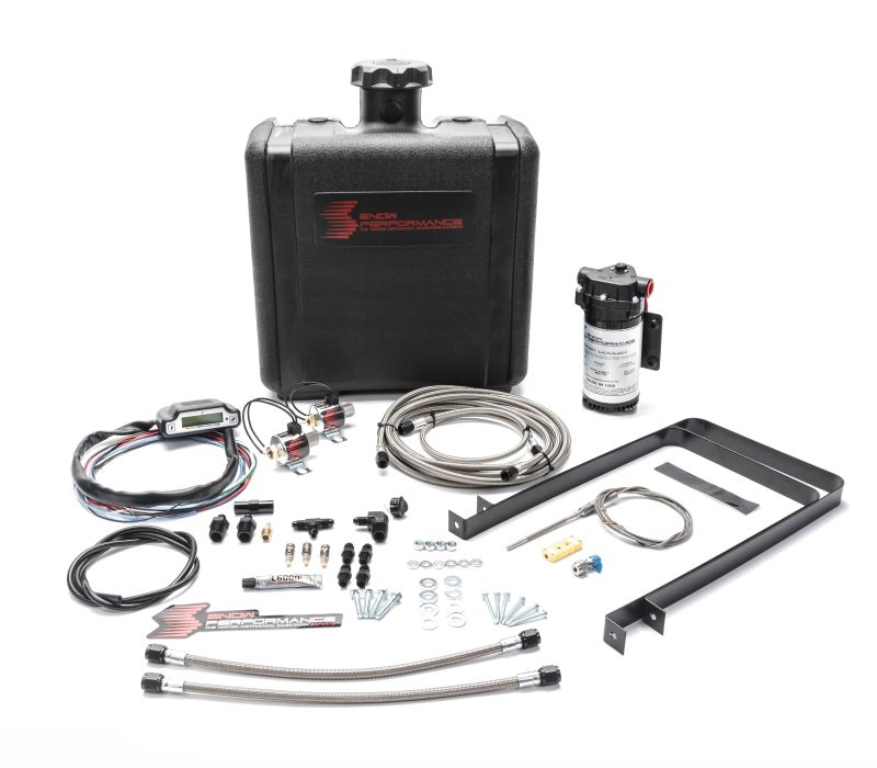 Load image into Gallery viewer, Snow Performance 94-07 Dodge 5.9L Stg 3 Boost Cooler Water Injection Kit (SS Braided Line &amp; 4AN)
