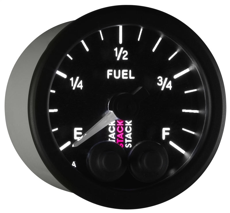 Load image into Gallery viewer, Autometer Stack 52mm 0-280 Ohm Programmable Pro-Control Fuel Level Gauge - Black
