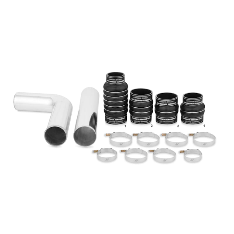 Load image into Gallery viewer, Mishimoto 03-07 Dodge 5.9L Cummins Intercooler Kit w/ Pipes (Silver)
