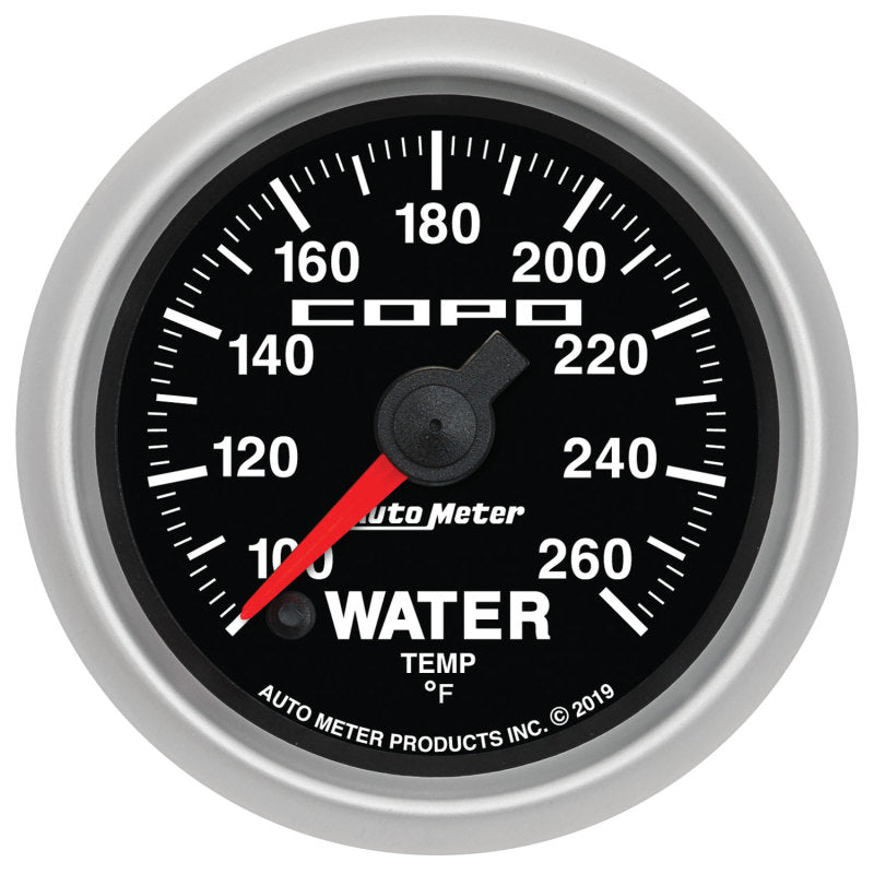 Load image into Gallery viewer, Autometer 52mm 100-260 Degree Digital Water Temp Gauge Chevrolet COPO Camaro
