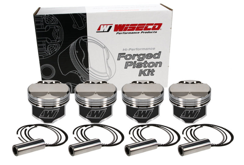 Load image into Gallery viewer, Wiseco Renault F7P 1.8L 16V 83.50mm Bore 12.5:1 CR 6.5cc Dome Piston Set
