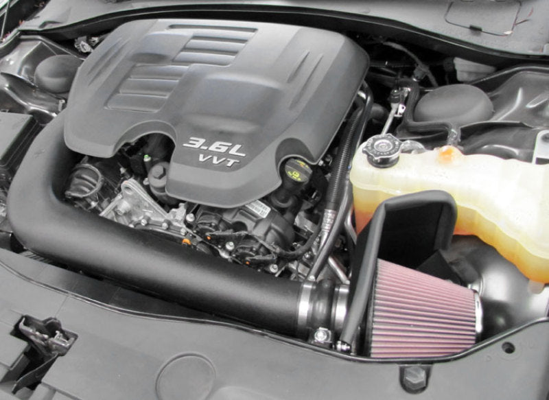 Load image into Gallery viewer, K&amp;N 11-12 Dodge Challenger/Charger / 11-12 Chrysler 300 3.6L V6 Aircharger Performance Intake
