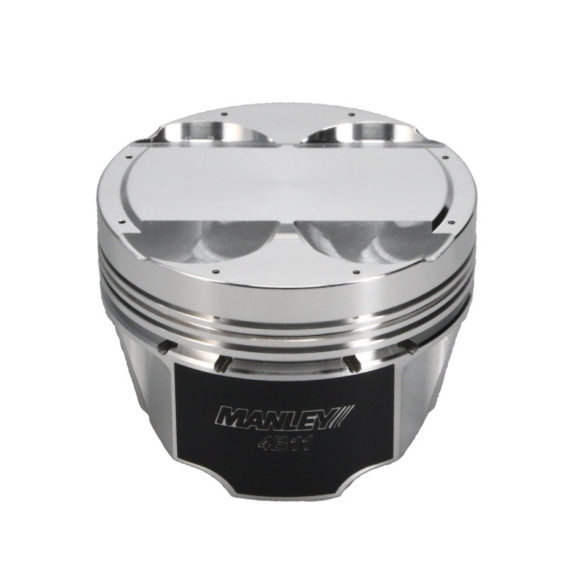 Load image into Gallery viewer, Manley 08+ Mitsubishi 4B11T 86mm STD -5cc Dome 9.0:1 CR Platinum Series Piston Set w/ Rings
