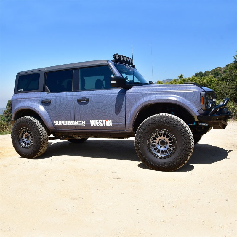 Load image into Gallery viewer, Westin 21-23 Ford Bronco 4dr (Excl. Sport) XTS Pinch Weld Covers - Tex. Blk
