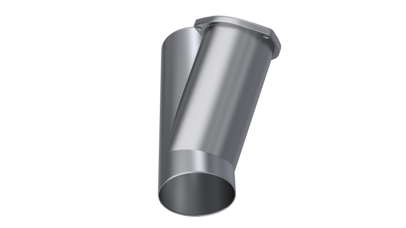 Load image into Gallery viewer, QTP 4in Weld-On QTEC Exhaust Cutout Y-Pipe
