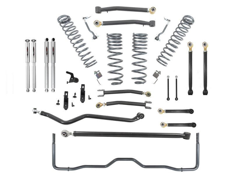 Load image into Gallery viewer, Belltech 20-21 Gladiator JT Rubicon 4in. Lift Lift Kit w/Trail Performance Shocks/Rear Anti-Sway Bar
