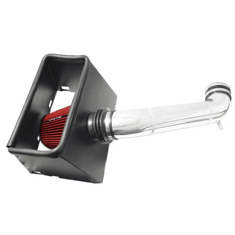 Load image into Gallery viewer, Spectre 03-08 Dodge RAM 1500/2500 V8-4.7/5.7L F/I Air Intake Kit - Clear Anodized w/Red Filter
