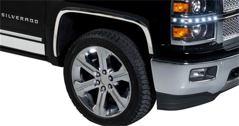 Load image into Gallery viewer, Putco 14-15 Chevy Silverado LD - Full Stainless Steel Fender Trim
