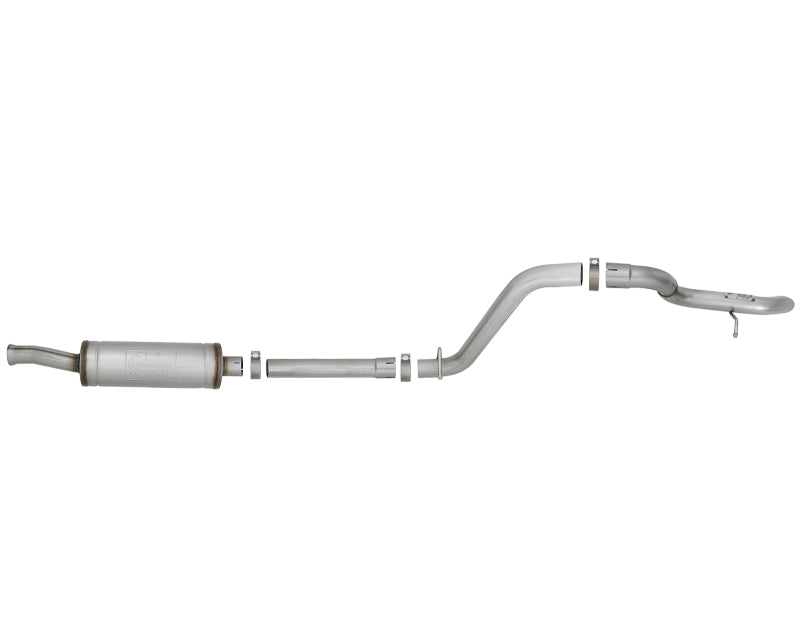 Load image into Gallery viewer, aFe MACH Force-Xp 2.5in 409SS Axle-Back Hi-Tuck Exhaust System 18-20 Jeep Wrangler (JL) V6 3.6L

