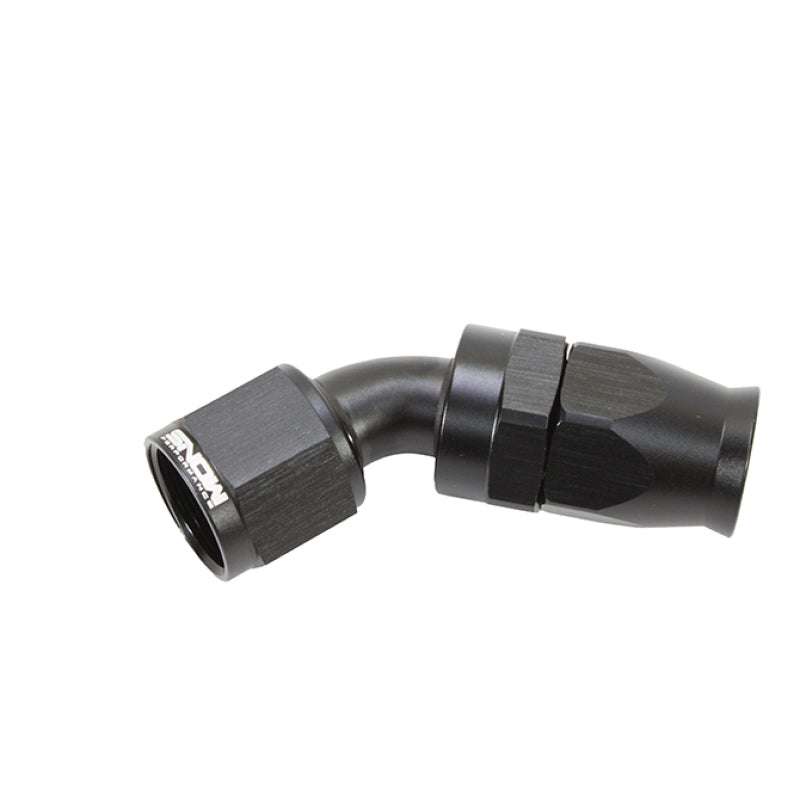 Load image into Gallery viewer, Snow -10AN 45 Degree PTFE Hose End (Black)
