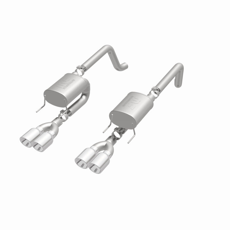 Load image into Gallery viewer, MagnaFlow Sys C/B 05- C6 Corvette rear sys
