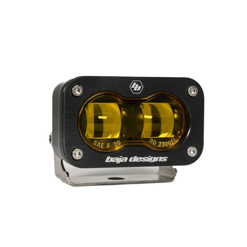 Load image into Gallery viewer, Baja Designs 21-22 Ford Bronco w/Steel Bumper S2 SAE Pro Fog Pocket Light Kit - Amber
