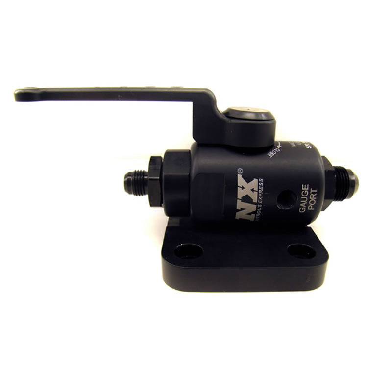 Load image into Gallery viewer, Nitrous Express Remote Shutoff Nitrous Valve 4AN Male Inlet and Outlet

