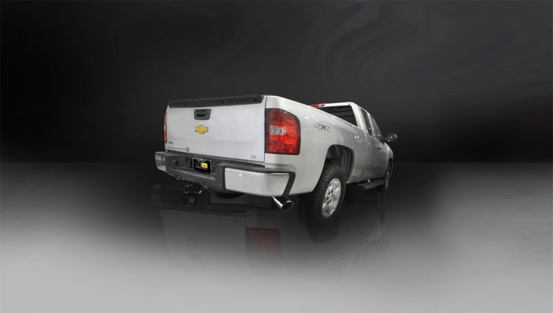Load image into Gallery viewer, Corsa 2011-2013 Chevrolet Silverado Crew Cab/Short Bed 1500 6.2L V8 Polished Sport Cat-Back Exhaust
