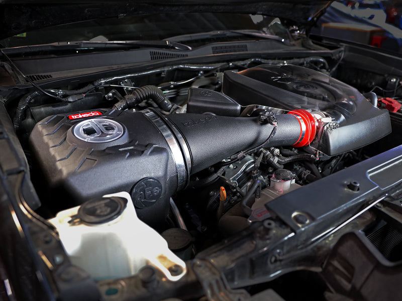 Load image into Gallery viewer, aFe Takeda Momentum Cold Air Intake System w/ Pro 5R Filter 16-19 Toyota Tacoma V6-3.5L
