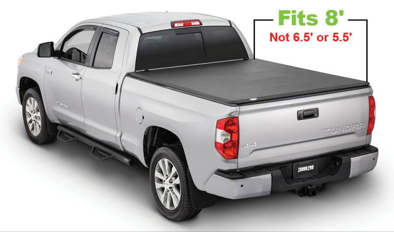 Load image into Gallery viewer, Tonno Pro 14-21 Toyota Tundra (w/o Track Sys - NO Trail Ed.) 8ft. 2in. Bed Tonno Fold Tonneau Cover
