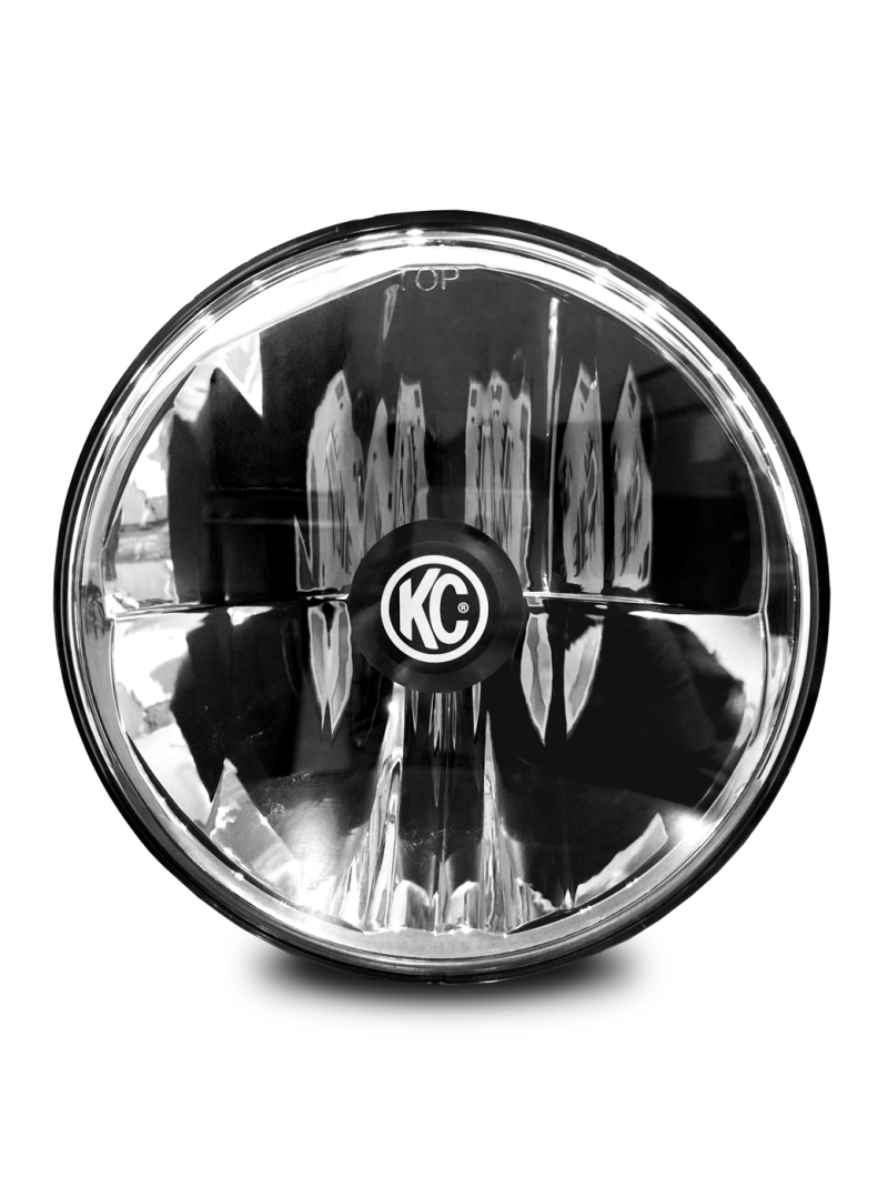Load image into Gallery viewer, KC HiLiTES 97-06 Jeep TJ/Universal 7in. Gravity LED H4 DOT Approved Replacement Headlight (Single)
