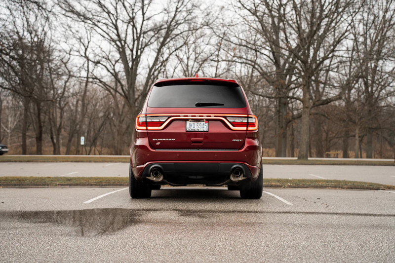 Load image into Gallery viewer, Corsa 2018-2025 Dodge Durango SRT 392 Cat-Back 2.75in Dual Rear Exit Xtreme 4.5in Black PVD Tips

