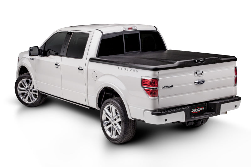 Load image into Gallery viewer, UnderCover 09-14 Ford F-150 5.5ft Elite Bed Cover - Black Textured
