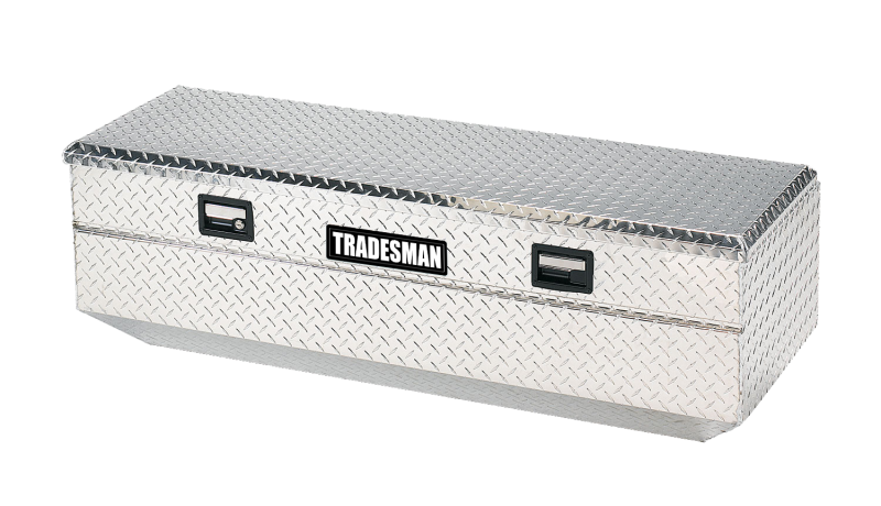 Load image into Gallery viewer, Tradesman Aluminum Flush Mount Truck Tool Box (56in.) - Brite
