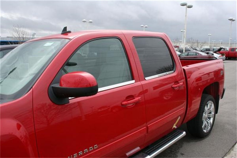 Load image into Gallery viewer, Putco 14-14 Chevrolet Silverado HD - Crew Cab - Stainless Steel Window Trim Accents
