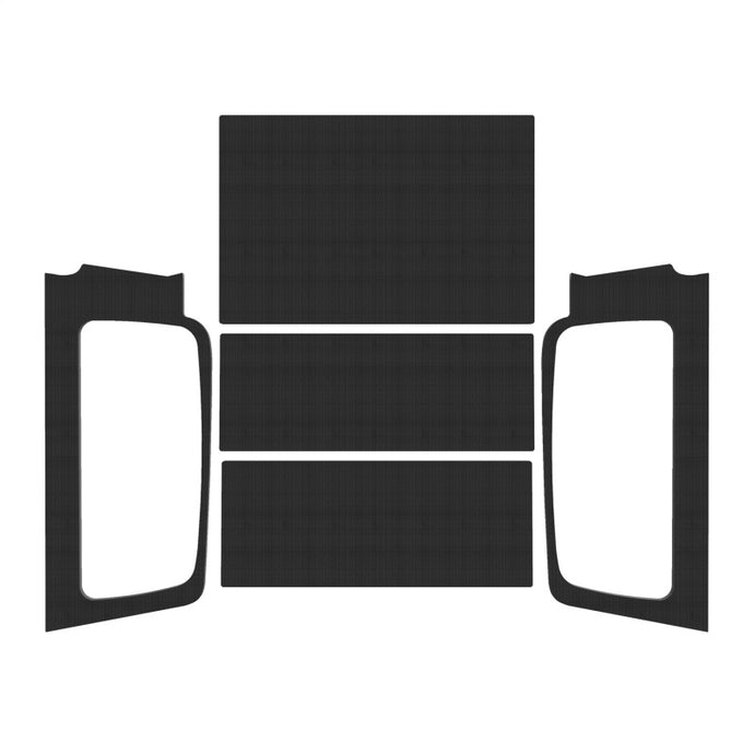 DEI 04-06 Jeep Wrangler LJ Unliminted Headliner Complete Kit - Black