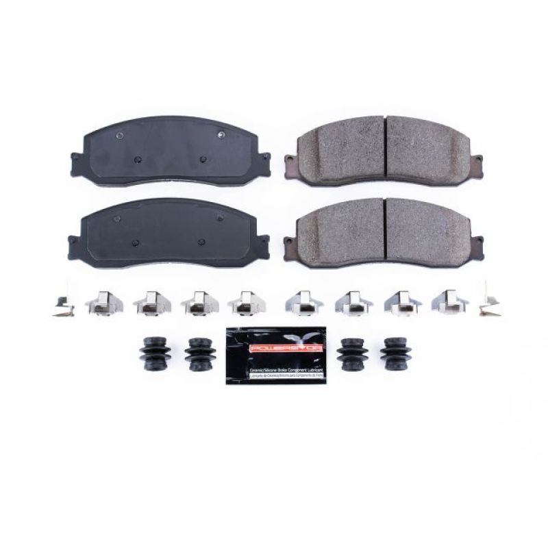 Load image into Gallery viewer, Power Stop 2012 Ford F-250 Super Duty Front Z23 Evolution Sport Brake Pads w/Hardware
