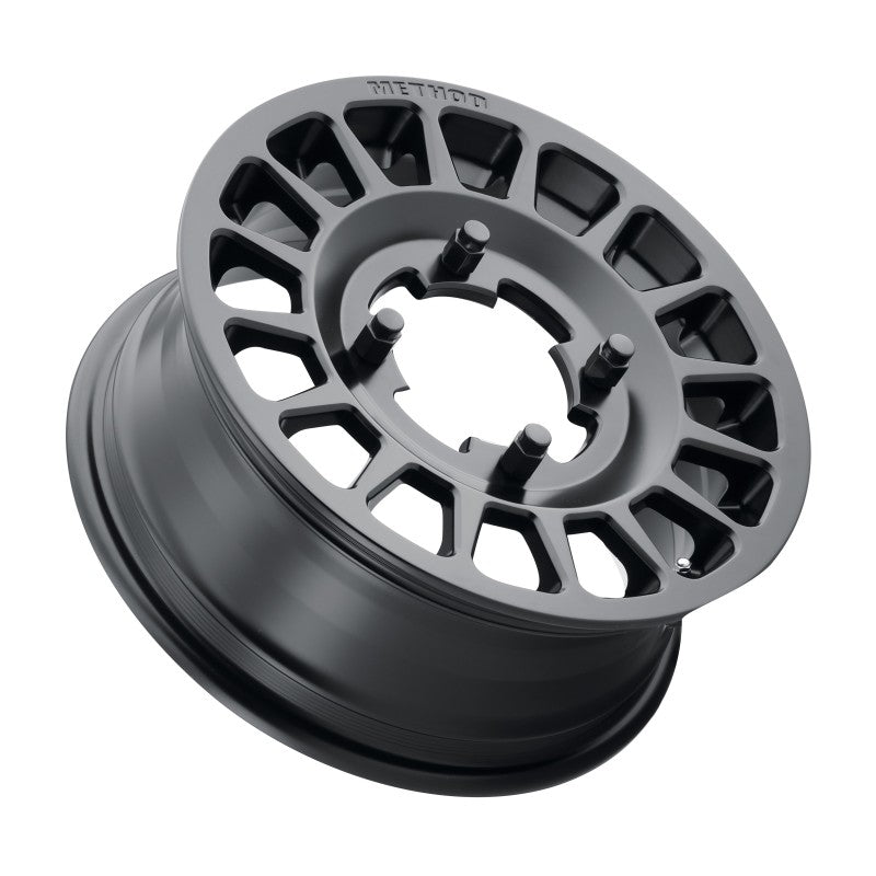 Load image into Gallery viewer, Method MR407 Bead Grip 15x6 / 5+1/51mm Offset / 4x136 / 100mm CB Matte Black Wheel

