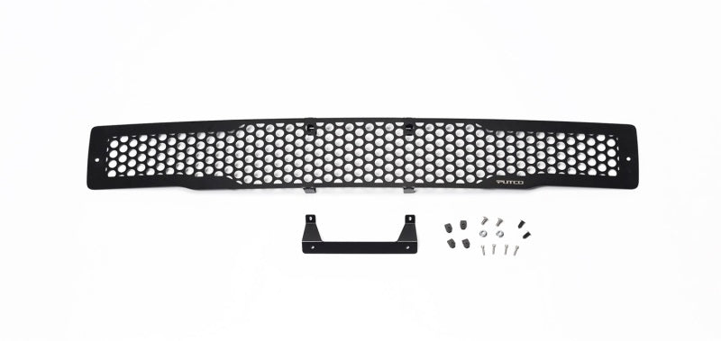 Load image into Gallery viewer, Putco 15-17 Ford F-150 - Stainless Steel Black Punch Design Bumper Grille Inserts
